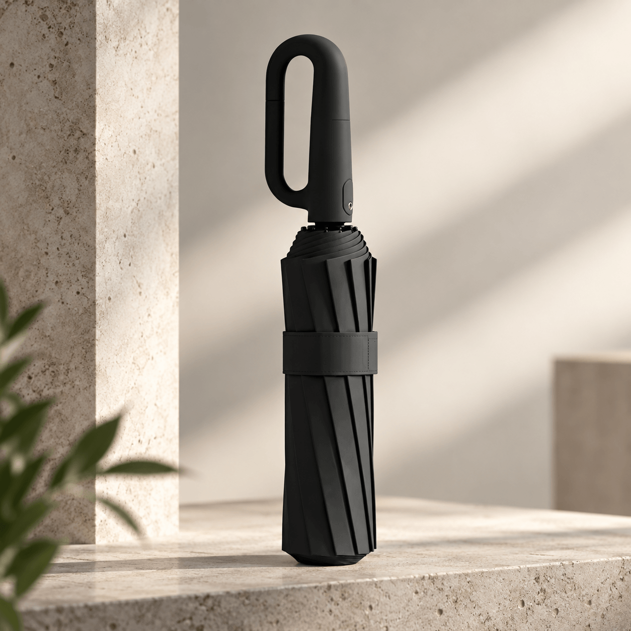 Pratique parapluie automatique pliant pour le vent